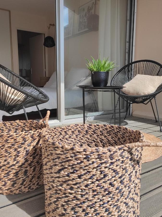 Le 3 Appartement Vue Mer Avec Jardin 100M De La Plage Et De La Thalasso Concarneau Exterior photo
